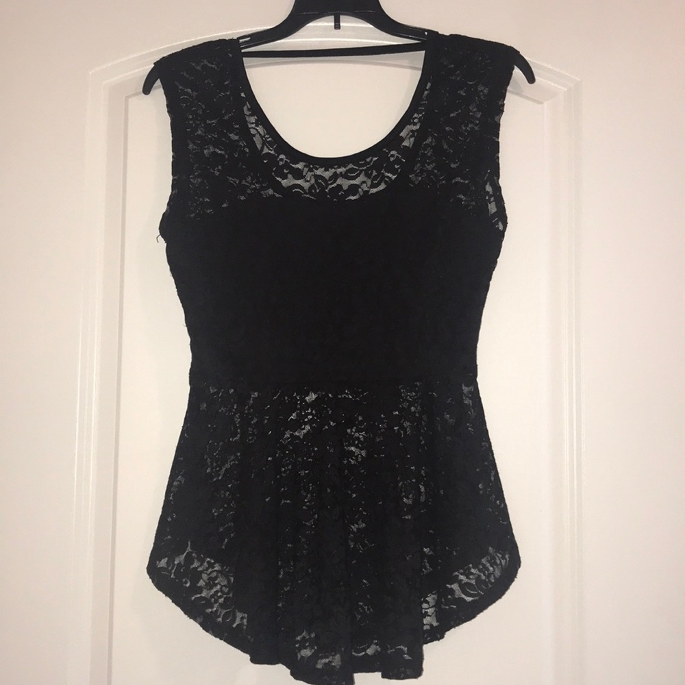 Precious Lace Crop Shirt
